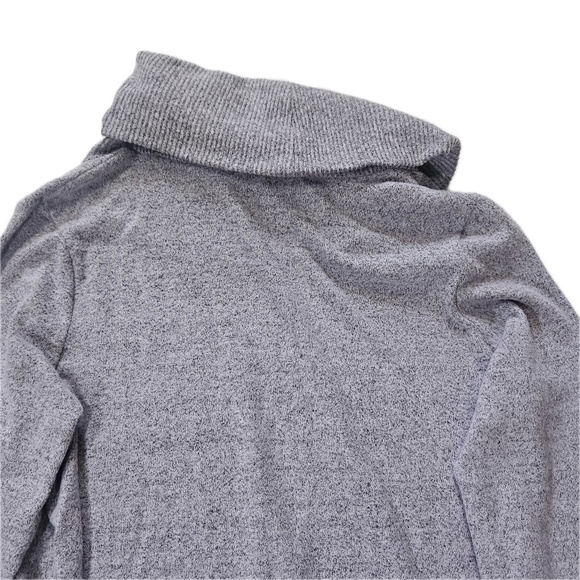 APT 9 Sweater Womens Petite XL Gray Cowl Neck Long Sleeve Soft Knit Pullover - Picture 6 of 7